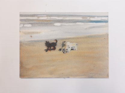 Peinture: Chiens heureux 3