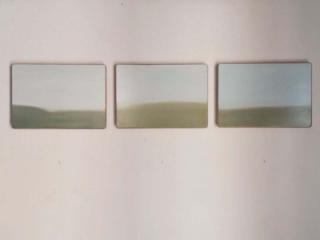 Fragments de paysage 1, 2, 3